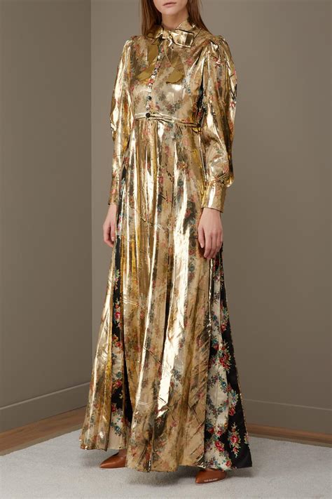 gucci gold gown|gucci gowns on sale.